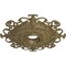 Ekena Millwork Orleans Medallion (Canopies up to 8 1/4"), 38 3/8"OD x 6 5/8"ID x 2 7/8"P, Mississippi Mud Crackle CM38OLMMC - alternate 3